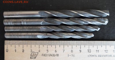 Сверла 4шт СССР до 17.03 22.00мск - Сверла.JPG
