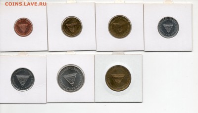 Набор Никарагуа 7 монет 1997-07 до 17.03.17 в 22.00 М - img202