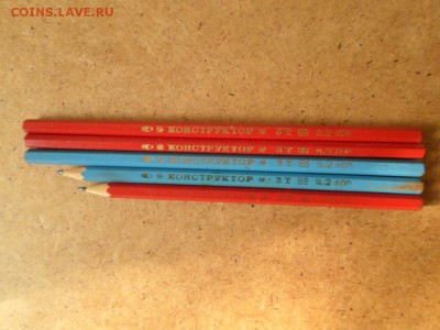Карандаши СССР 3Т 5шт до 17.03 22.00мск - Карандаши СССР 3Т 5шт.JPG