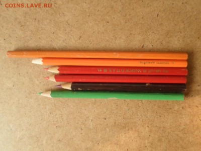 Карандаши СССР цветные 6шт до 17.03 22.00мск - Карандаши СССР цветные 6шт.JPG