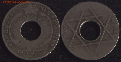 10 пенни 1926 до 22:00мск 22.03 - Британская Западная Африка 1-10 пенни 1926 =70