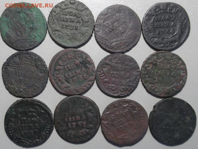 Полушки 1730-54 г.г. (12 шт.) до 21.03.17 в 22.00 по Москве. - DSCF5833.JPG