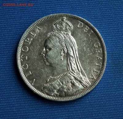 2 Шилинга (флорин) 1890 Англия - DSCF3140.JPG