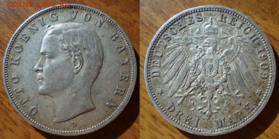 Бавария 3 марки 1909 до 19.03 в 22-00мск - S0dlWYY4q7s_новый размер