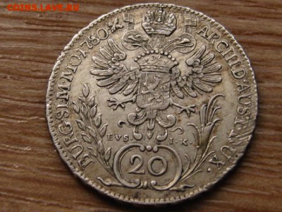 20 крейцеров 1780, Австрия - реверс