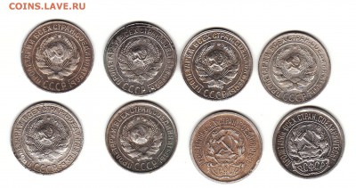 10 копеек 23,25,27,28,29,30 гг - 10-2
