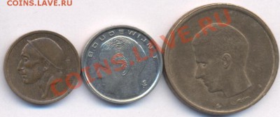 3 монеты Бельгии. До 5.02.11 г. 20-00 МСК. - Бельгия.2