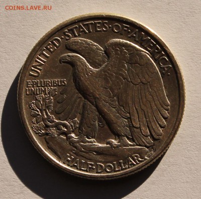 США 50 центов 1943 Шагающая свобода. СЕРЕБРО. - 5