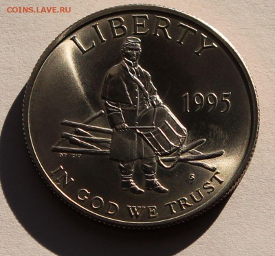 США 50 центов 1995 S Гражданская война. Барабанщик. - 2