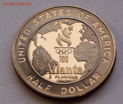 США 50 центов 1995 S Олимпиада. Баскетбол. - 12