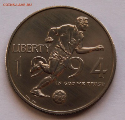 США 50 центов 1994 D Футбол. Конверт - 3