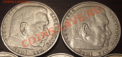 Две монеты 5 марок.серебро lll Рейх.Германия 07.02.11 22-00 - 222