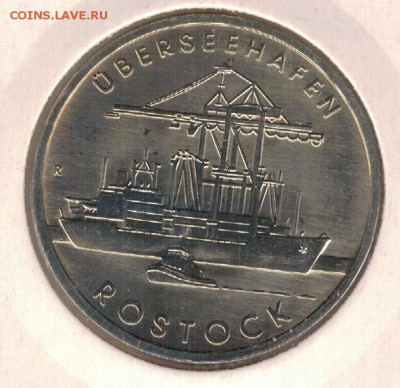 ГДР 5 МАРОК 1988 РОСТОК ДО 23.03 В 22.00МСК (Д554) - 4-гдр5м88