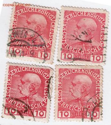 Старая Австрия. 10 геллеров 4 шт. до 25.03.17 г. в 18.00 - Scan-170318-0009