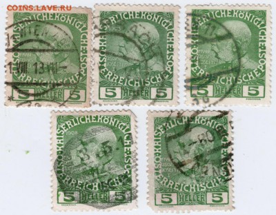 Старая Австрия. 5 геллеров 5 шт. до 25.03.17 г. в 18.00 - Scan-170318-0010