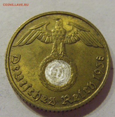 5 пфеннигов 1938 В Германия 24.03.2017 22:00 МСК - CIMG2774.JPG