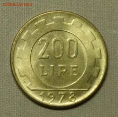 200 лир 1978 Италия до 21.03.17 в 22:00 - it24