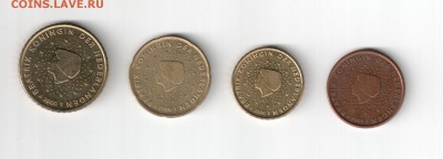 Недерланды, Евроценты 50,20,10,5 2000 год - Недерланды, Евроценты 50,20,10,5 200 год