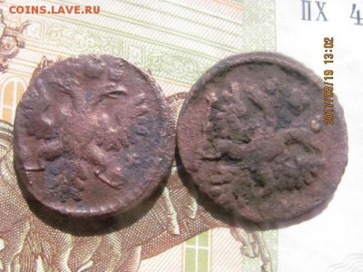полушки 1835 и 1838 год - полушки 2