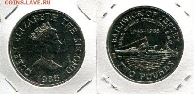 Британское Содружество. Елизавета II. - Jersey 2P 1985 40Liberation