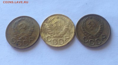 3 копейки 1936,1937,1940г. до 25.03.17г. - 336-40-1