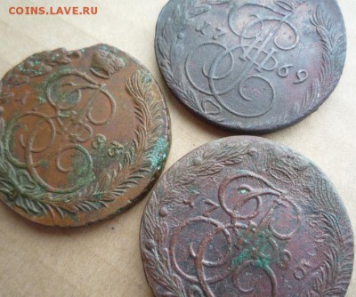 5 копеек 1769,83,85гг ем до 21.03 - л6