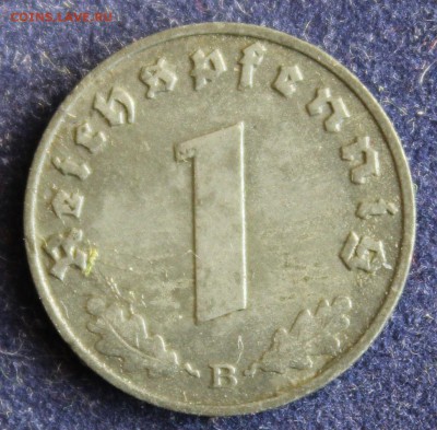 С 1 руб. III-й РЕЙХ 1 пфенниг 1940г."В" ЦИНК до 25.03. в 22 - IMG_4973.JPG