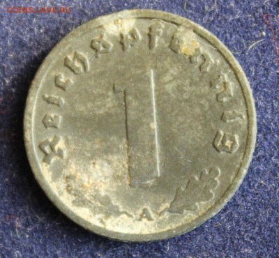 С 1 руб. III-й РЕЙХ 1 пфенниг 1941г."А" ЦИНК до 25.03. в 22 - IMG_4965.JPG