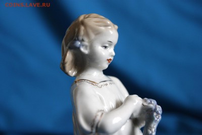 Статуэтка "Девочка с венком", Старая Гжель до 21.03 - Изображение 013