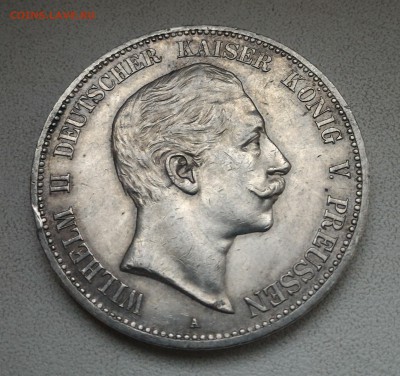 Пруссия, 5 марок 1907, 2 марки 1876 и 1908 - P_20170320_075010_1