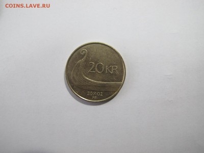 20 Крон, Норвегия, 2002 год. До 25 марта - IMG_5099.JPG