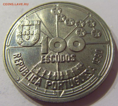 100 эскудо 1990 навигация Португалия 26.03.2017 22:00 МСК - CIMG3160.JPG