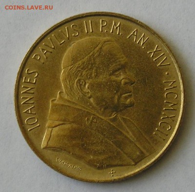 Ватикан, 200 Лир 1992 (22.03) - P1012336.JPG