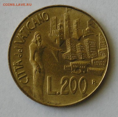 Ватикан, 200 Лир 1991 (22.03) - P1012337.JPG