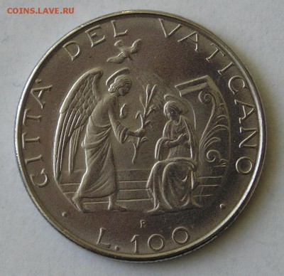 Ватикан, 100 Лир 1987 (22.03) - P1012369.JPG