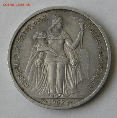 Фр. Океания, 5 Франков 1952 (22.03) - P1012386.JPG