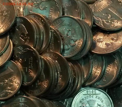 1 рубль 2010г. СПМД 100шт.   До 26.03.17  22.00 - 1