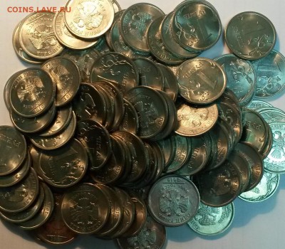 1 рубль 2010г. СПМД 100шт.   До 26.03.17  22.00 - 3