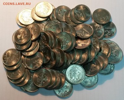 1 рубль 2010г. СПМД 100шт.   До 26.03.17  22.00 - 4