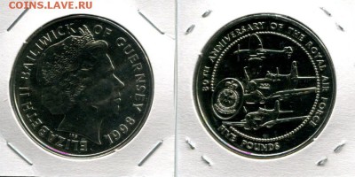 Британское Содружество. Елизавета II. - Guernsey 5P 1998 80RAF