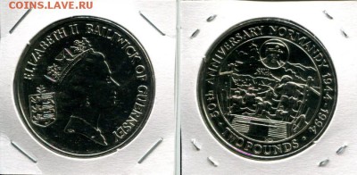 Британское Содружество. Елизавета II. - Guernsey 2P 1994 50Normandy