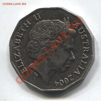 Австралия 50 центов 2004 до 07.02.11 в 22.00 мск - Australia 001