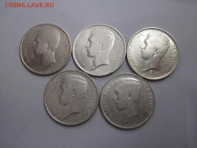 1 франк Бельгия 1910-14 5 шт. без повторов  до 23.03.17 - IMG_8939.JPG