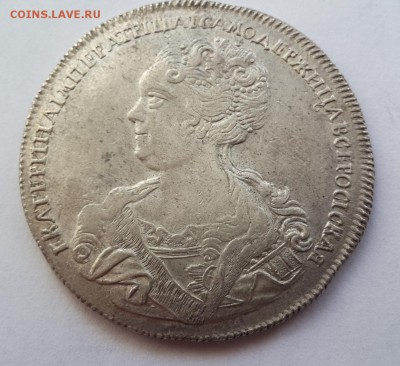 рубль 1725 г,спб - 1725-2