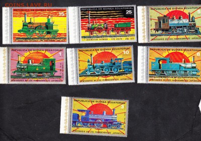 Гвинея Экв паровозы - 130