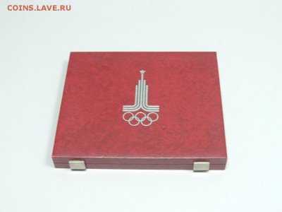 ОЛИММПИАДА - 80 АЦ Ag 28 МОНЕТ в коробке - DSCN2731