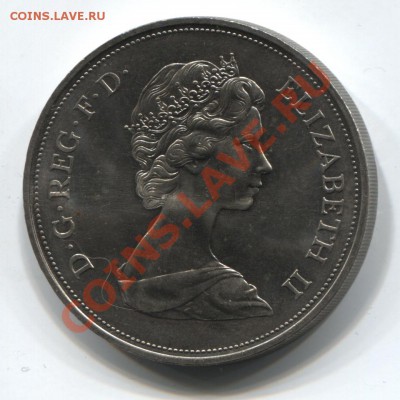 Великобритания крона 1972 Сер.свадьба до 07.02.11 в 22.00мск - UK1972 001