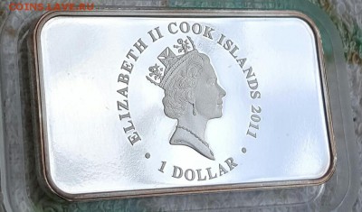 О-ва Куба.  1 $ 2011. Зайцы. 1  Oz. 999. До 24.03.2017 в 22. - 20170321_151551