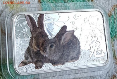 О-ва Куба.  1 $ 2011. Зайцы. 1  Oz. 999. До 24.03.2017 в 22. - 20170321_151740