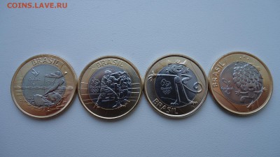 БРАЗИЛИЯ НАБОР 4шт* 1 РЕАЛ 2016 ОЛИМПИАДА В РИО 4-й ВЫПУСК - DSC04117.JPG